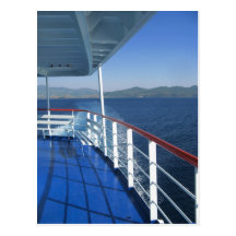 Just cruising postcard