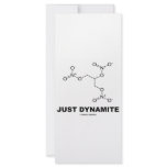 Just Dynamite (Nitroglycerin Chemistry Molecule) rack cards