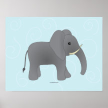 Just Elephant Poster