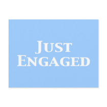 Just Engaged Gifts Postcards
