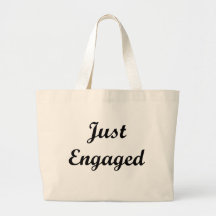 Just Engaged Tote Bag