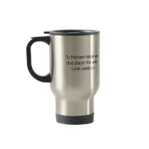 Just fishing mens travel mug