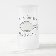 Just for the Halibut Coffee Mugs