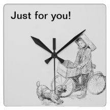 Just for you square wallclocks