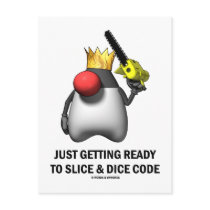 Just Getting Ready To Slice & Dice Code (Duke)