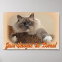 Just Hangin' in There! Poster