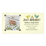 Just Hatched! Baby Announcement photo cards