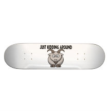 Just Kidding Around Goat Custom Skateboard