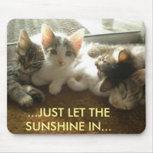 ...JUST LET THE SUNSHINE IN... MOUSE MATS