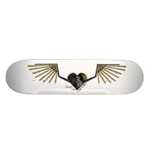 Just Like Clockwork Custom Skateboard