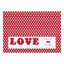 Just Love Bag Toppers Custom Invitations