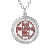 Just Married 100% Guarantee Necklace