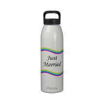 Just Married 2 Water Bottle