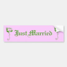 Just Married AKA Bumper Sticker