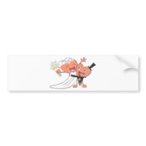 Just Married Apparel | Cool Just Married Clothing Bumper Sticker