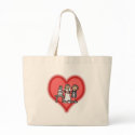 just married bags