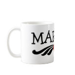 Just Married Bride and Groom mugs
