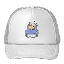 Just Married Bride and Groom T-shirts and Gifts Trucker Hats