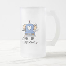 Just Married Bride and Groom T-shirts and Gifts Coffee Mugs