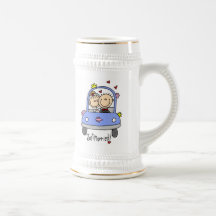Just Married Bride and Groom T-shirts and Gifts Mug