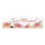 Just Married Bumper Sticker
