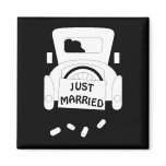 Just Married-car magnets