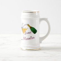 Just Married Champagne Wedding Toast Mugs