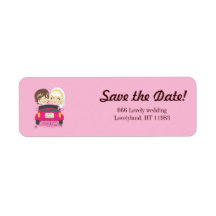 Just Married Couple Labels