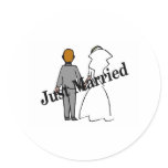Just Married (Couple) stickers
