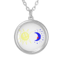 Just married custom necklace