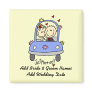 Just Married Customizable Magnet