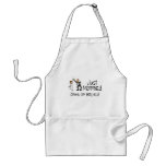 Just Married Drink Up Bitches aprons