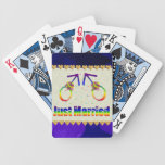 Just Married Gay Men Deck Of Cards
