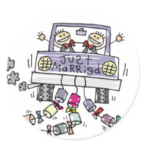 Just Married Gay Wedding Favours