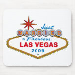 Just Married In Fabulous Las Vegas 2009 Mouse Pads