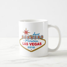 Just Married In Fabulous Las Vegas 2010 Coffee Mug