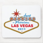 Just Married In Fabulous Las Vegas 2011 Mouse Pads