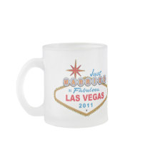 Just Married In Fabulous Las Vegas 2011 Coffee Mug