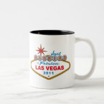 Just Married In Fabulous Las Vegas 2011 Mug