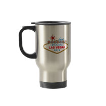 Just Married In Fabulous Las Vegas 2012 Vegas Sign Mug