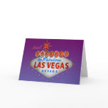 Just Married in Las Vegas Wedding Invitations cards