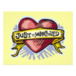 Just Married Invite