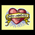 Just Married invitations