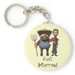 Just Married Keychain
