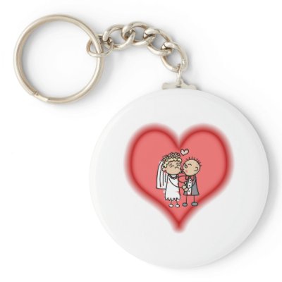 just married key chains by shopaholicchick