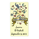 Just Married Labels