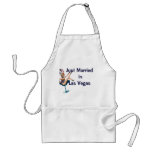 Just Married Las Vegas Aprons