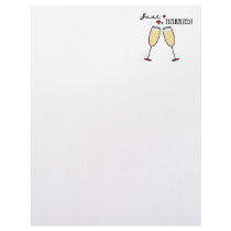 Just Married Letterhead Template