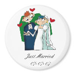 Just Married Magnet