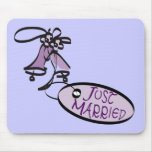 Just Married Mousepad